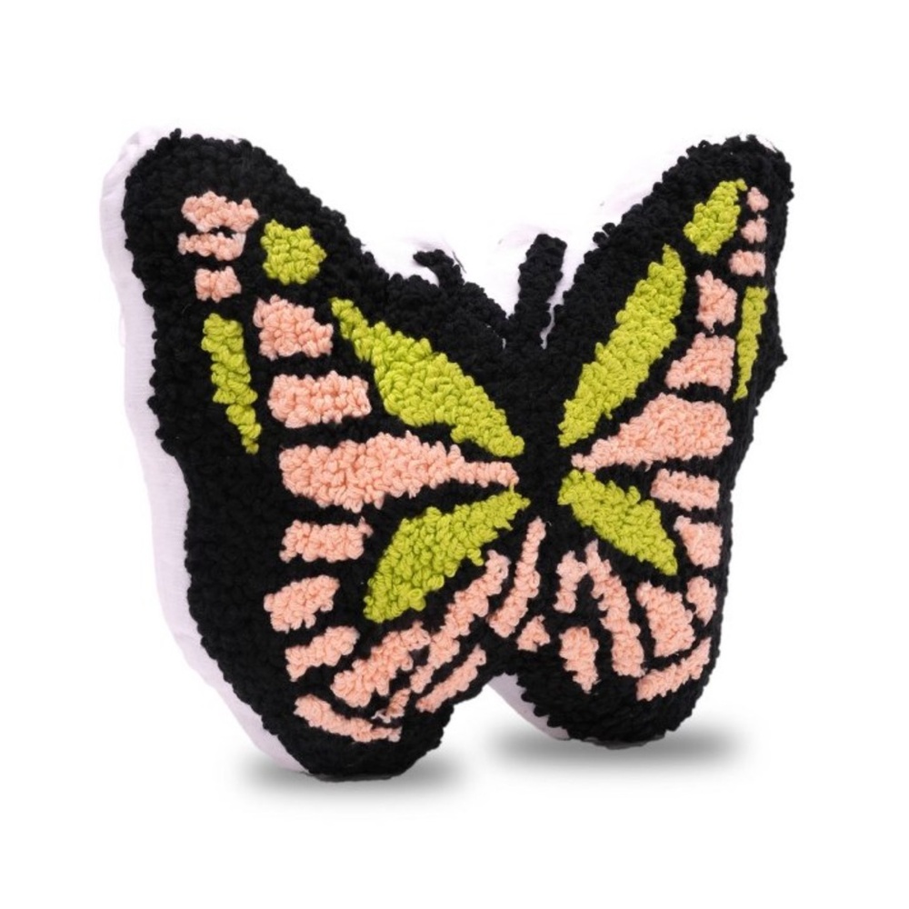NEW Teen Home Zedora Butterfly Pillow